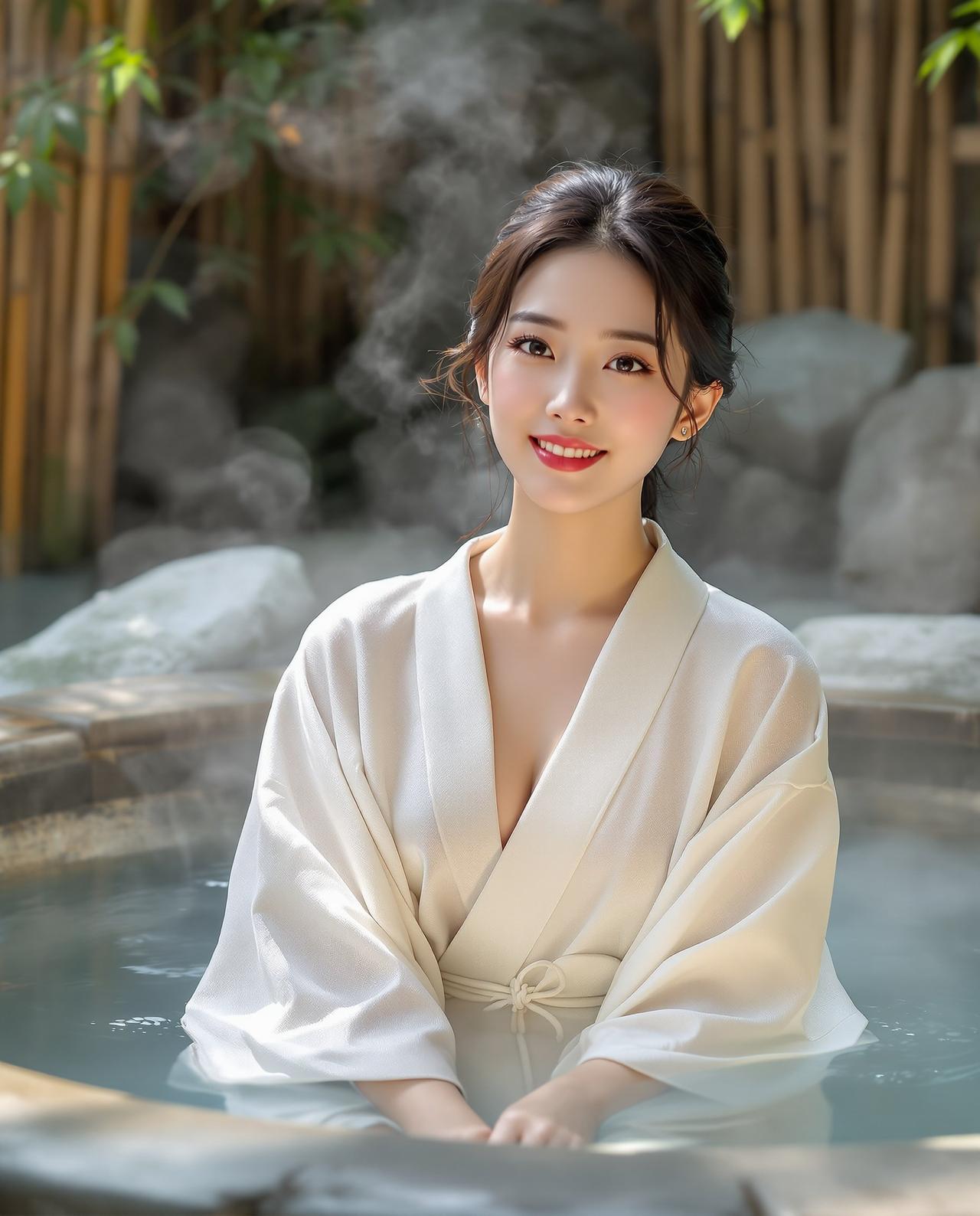 温泉旅馆的悠然